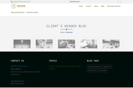 demo bloc: Client